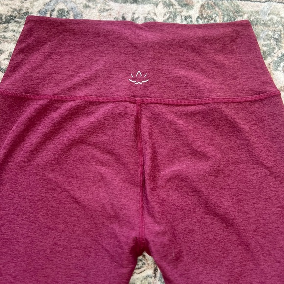 Beyond Yoga Spacedye Caught In The Midi High Waisted Legging | Maroon | XL - Picture 9 of 9